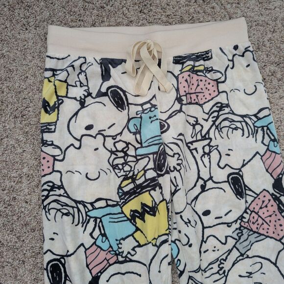 Peanut Pajama Pants Women’s Small | Super Soft Multicolored - Picture 2 of 4